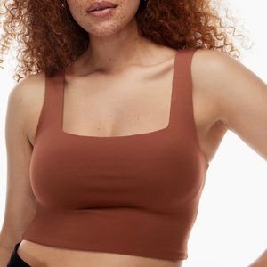 Aritzia Babaton Babaton Contour Sqaureneck Tank top (Brown)